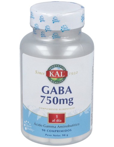 Gaba 750Mg. 90Comp. Kal