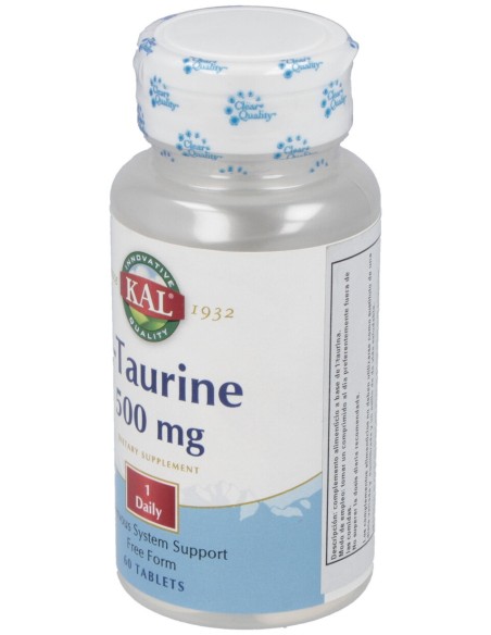 L-Taurina 500Mg. 60Cap. Kal