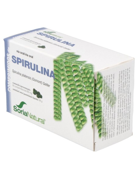 Soria Complemento Spirulina 60 Comp