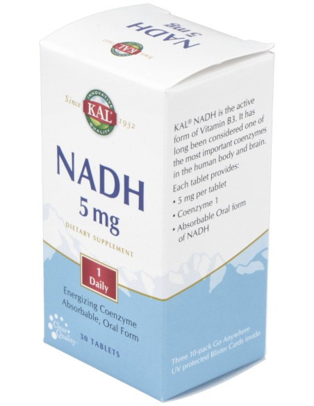 Nadh 5Mg. Enada 30Comp. Kal