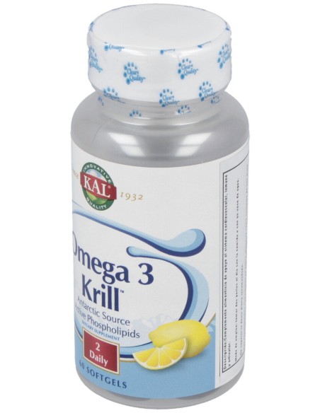Krill Omega 3 60Perlas Kal