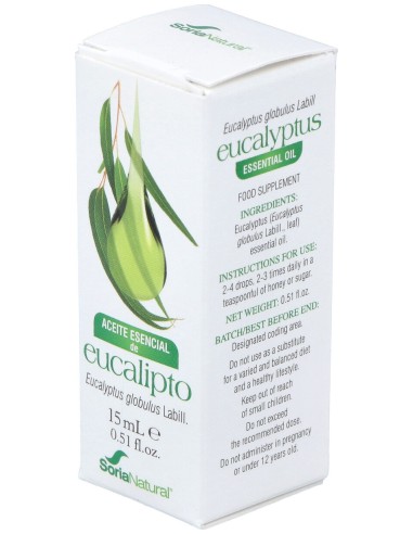 Soria Natural Aceite Esencial De Eucalipto 15Ml