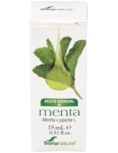Soria Natural Aceite Esencial De Menta 15Ml