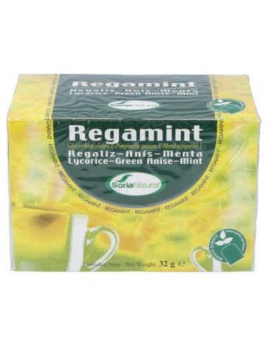 Soria Natural Regamint Infusión 20 Filtros