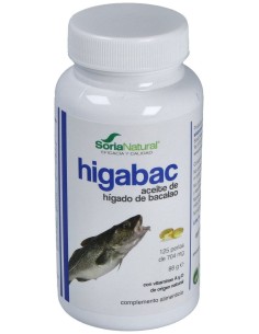 Higabac Aceite De Higado De Bacalao 125 Perlas