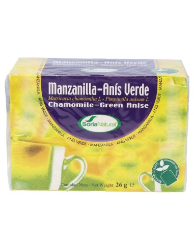 Soria Natural Manzanilla Con Anís Infusión 20...
