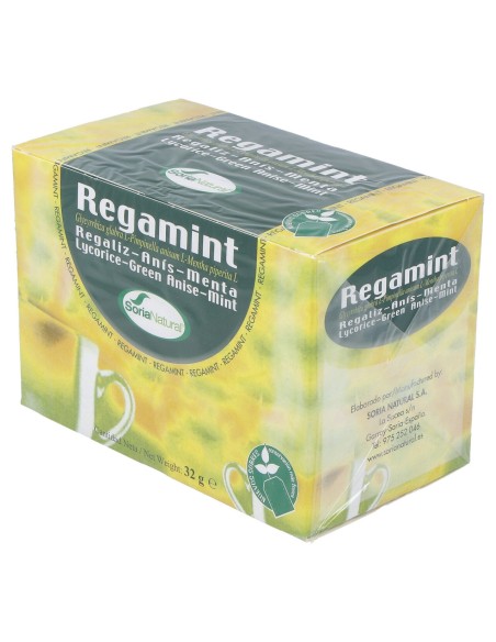 Soria Natural Regamint Infusión 20 Filtros