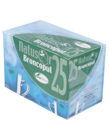 Soria Natural Natusor 25 - Broncopul 20 Filtros