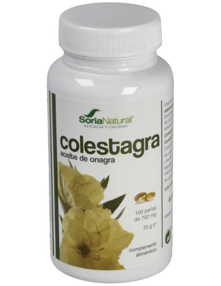 Soria Natural Colestagra - Perlas De Aceite De Onagra 100 Perlas