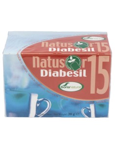 Soria Natural Natusor 15 - Diabesil 20 Filtros