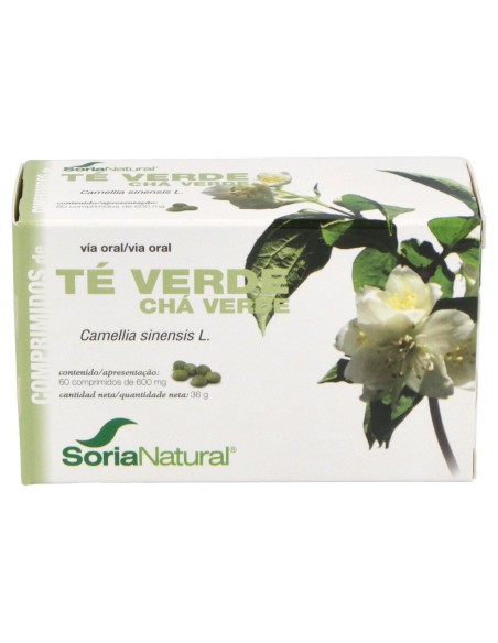 Soria Natural Té Verde 60Comp