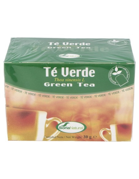 Soria Natural Té Verde Infusión 20 Filtros