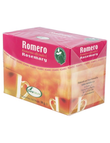 Soria Natural Romero Infusión 20 Filtros