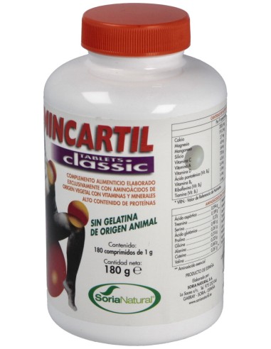 Soria Natural Mincartil Classic Tablets 180Comp