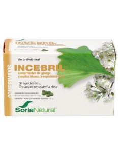 Soria Natural Incebril Ginkgo/Espino 60Comp