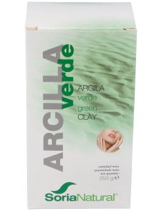 Arcilla Verde Polvo 250 Gr Soria Natural