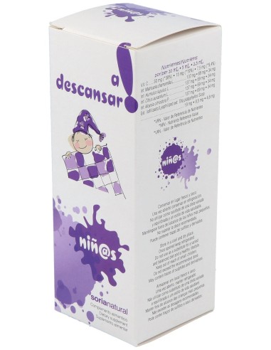 Soria Natural Jarabe Infantil A Descansar 150Ml