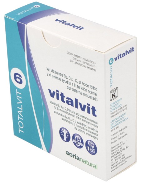 Totalvit 06 Vitalvit Optimismo Y Vitalidad 28Comp.