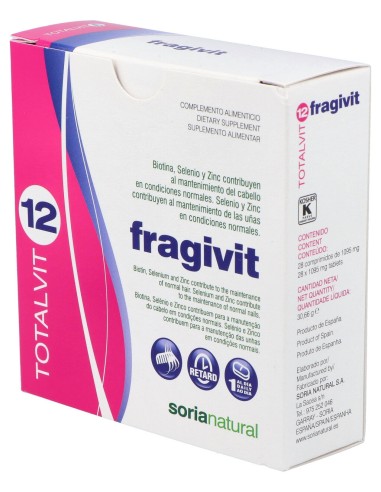 Soria Natural Totalvit 12 Fragivit 28Comp