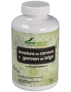 Soria Natural Germen De Trigo + Levadura De Cerveza 500Comp