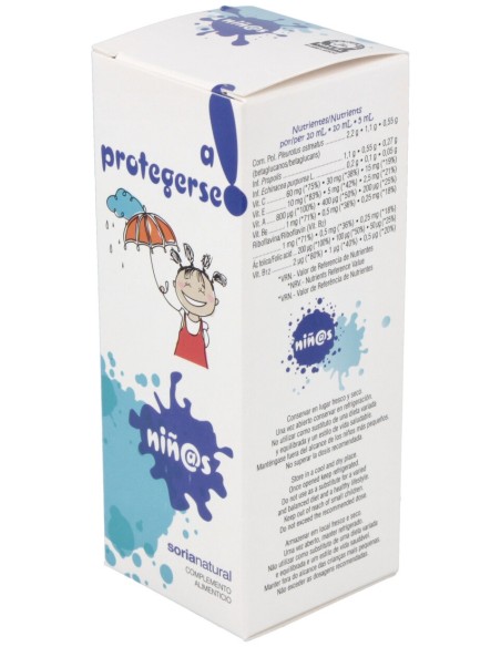 Soria Natural Jarabe Infantil A Protegerse 150Ml