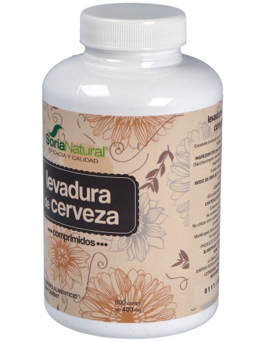 Soria Natural Levadura De Cerveza 500Comp