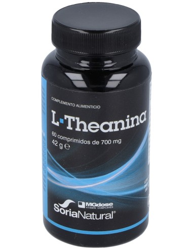 Soria Natural Mgdose L Theanina 700Mg 60Comp