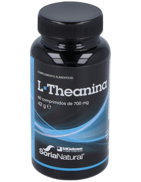 Soria Natural Mgdose L Theanina 700Mg 60Comp