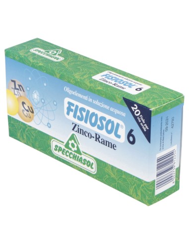 Fisiosol 06 Zinc-Cobre 20Amp.