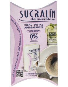 Sucralin Sucralosa Endulzante Pastillas