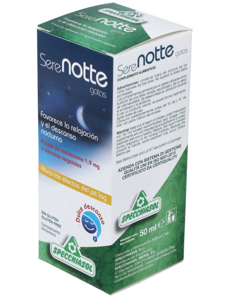 Melatonina 1,9Mg. (Serenotte) 50Ml.
