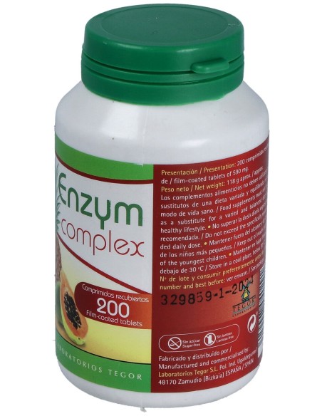 Tegor Enzym Complex 200Comp