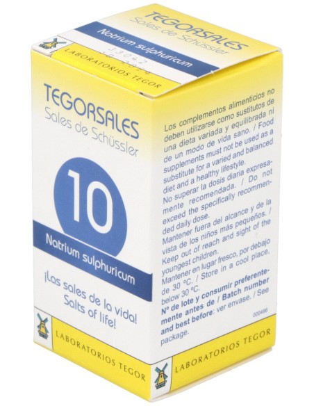 Natrium-Sulf.D6 Tegorsales (Nº10) 350 Comp.20G