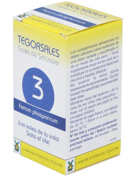 Ferrum-Phos.D12 Tegorsales (Nº3) 350 Comp.20G