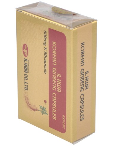 Tongil Il Hwa Cápsulas Deginseng 50 Cápsulas