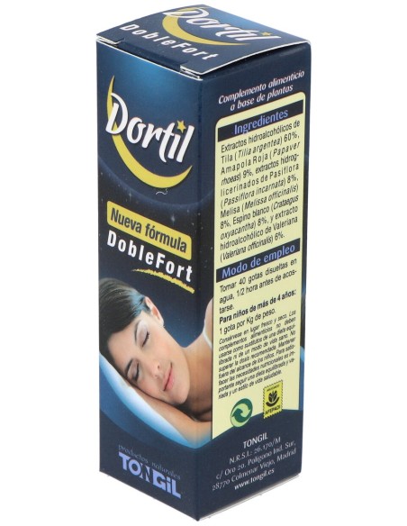 Tongil Dortil Doblefort Nova Fórmula 30Ml