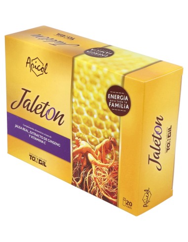 Apicol Jaleton J.Real Ginseng 20Amp