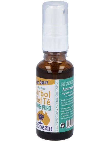 Bioderm Aceite Arbol Te Spray 30Ml