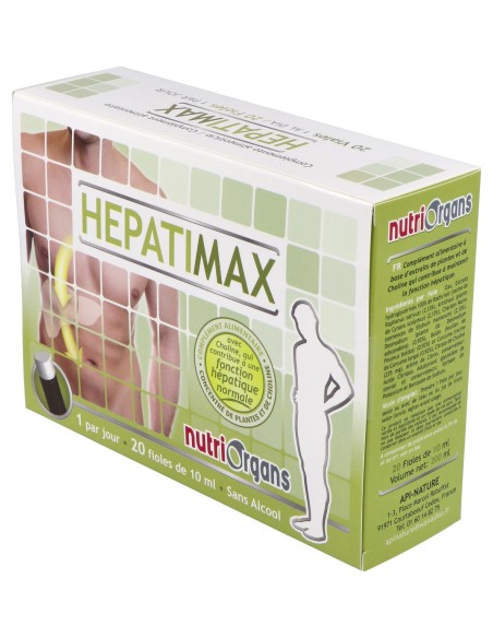 Tongil Nutriorgans Hepatimax 20 Viales