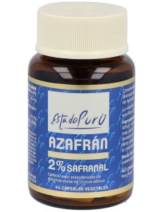 Azafran 2% Safranal 40Cap. Estado Puro
