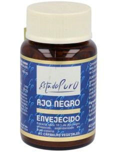 Ajo Negro Envejecido 40Cap. Estado Puro