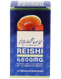 Reishi 6500Mg. 60Cap. Estado Puro