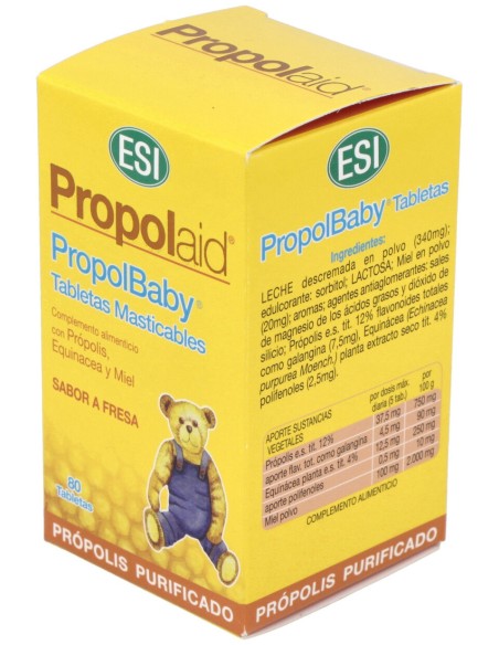 Propolaid Propolbaby 80 Osos Masticables