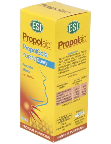 Propolaid Propolgola Forte Con Alcohol Spray 20Ml