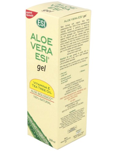 Aloe Vera Gel Con Arbol Del Te 200Ml.