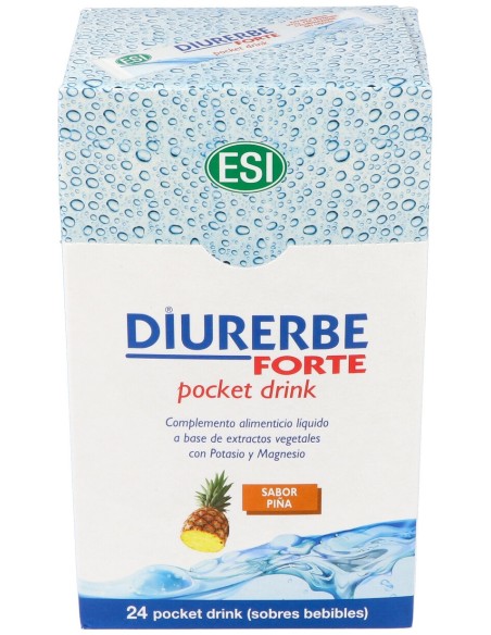 Diurerbe Forte Pocket Drink Sabor Piña 24Sbrs.