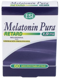 Melatonin Retard Pura 1,9Mg. 60Microtabletas
