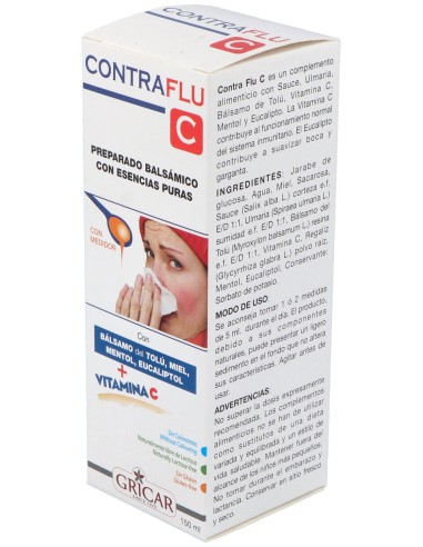 Contra Flu C Adultos Jarabe 150Ml.