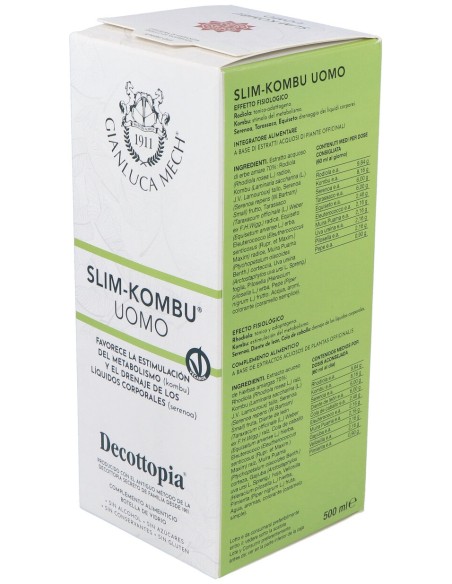 Slim Kombu Hombre 500Ml. Decotopia