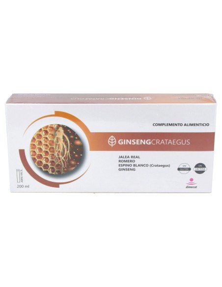 Espadiet Ginseng Crataegus Treman 20 Ampollas